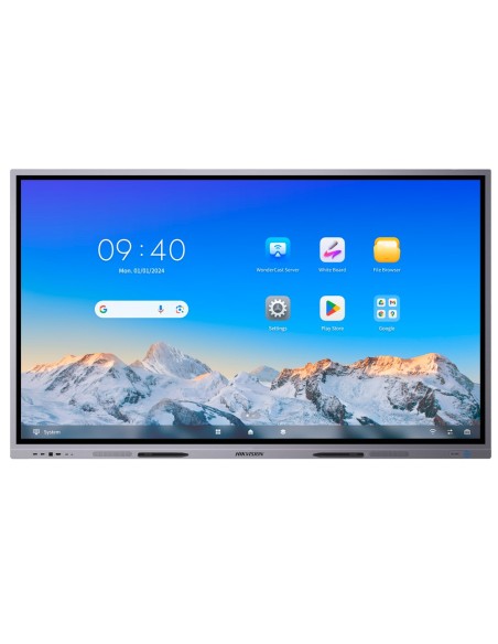 Comprar HIKVISION DS-D5C86RB/A(EDLA) Monitor interactivo 86" - Resolución 4K - Android 13 - Certitficicación EDLA - 8 GB RA