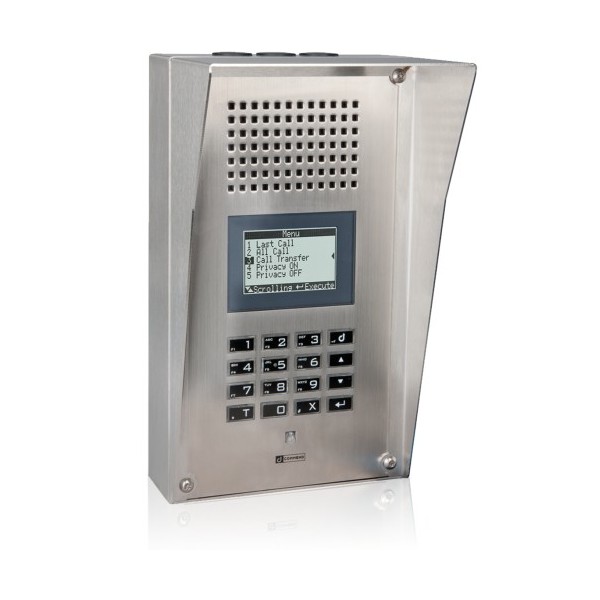 Commend-1363215-C-WSRR50V-(C-WSRR50V) COMMEND VISERA PARA LLUVIA PARA INTERFONO ANTIVANÁLICO SERIES 201V / 301V
