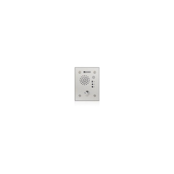 Commend-1362274-C-EF962H-(C-EF962H) COMMEND INTERFONO ANTIVANDALICO HÍBRIDO IOIP/SIP, 1 BOTÓN DE LLAMADA