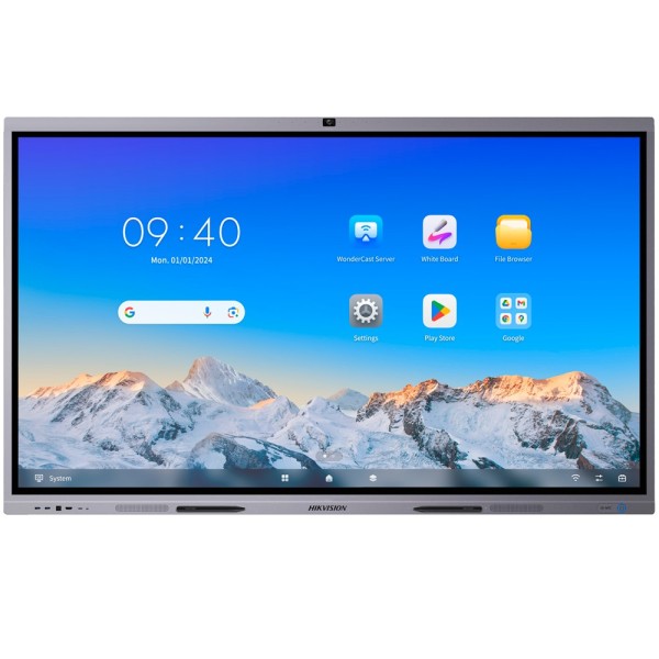HIKVISION-DS-D5C65RB/B(EDLA)-Monitor interactivo 65&quot - Resolución 4K - Android 13 - Certitficicación EDLA - 8 GB RAM y 128 G