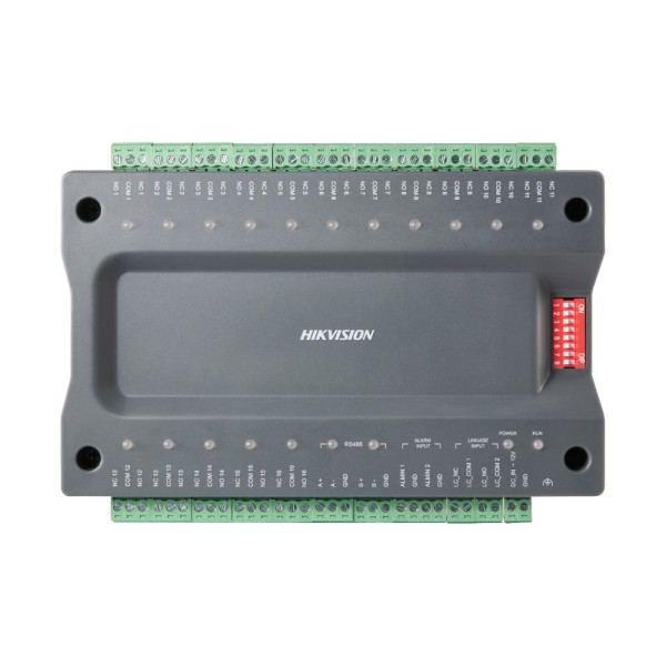 HIKVISION-DS-K2M0016A-Controladora esclava para ascensores - Salida de 16 relés - 3 modos de funcionamiento - Configuración con 