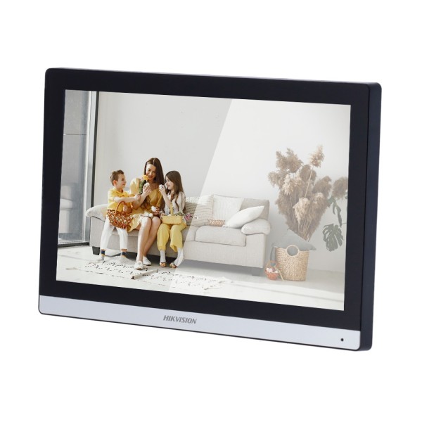 HIKVISION-DS-KH6352-WTDE6-Monitor para videoportero - Pantalla táctil TFT de 7&quot - Audio bidireccional - 4 hilos analógico, W