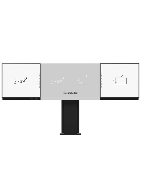 IBOARD-IB-WB-YL75-WW-Compatible con interactiva IB-TE-YL-75E2 - Pizarra lateral izquierda para rotulador - Pizarra lateral derec