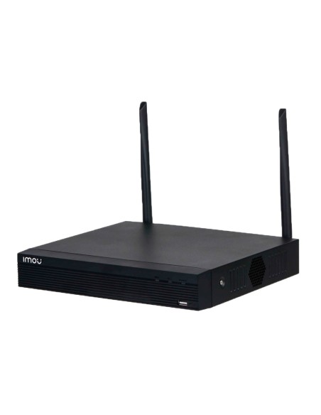 IMOU-NVR1104HS-W-S2-CE-IMOU-Grabador WiFi para cámaras Imou - WiFi 2.4 GHz + cable LAN - 4 CH video IP - Compresión H.265+ / H.2