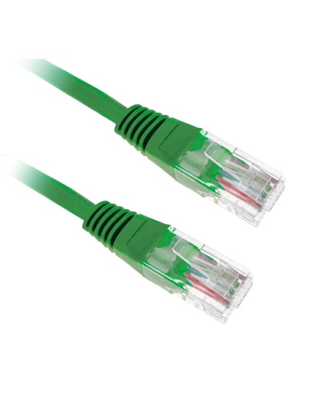Comprar SAFIRE UTP1-03GN Cable UTP Safire - Ethernet - Conectores RJ45 - Categoría 5E - 0.3 m - Color verde UTP1-03GN
