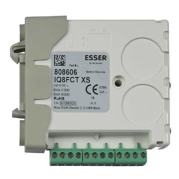 ESSER-808606-Módulo de 1 entrada y 1 salida de relé