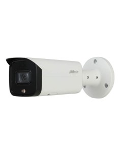Dahua-IPC-HFW5541T-AS-PV-0360B-Tubular IP H265 5M SMART WDR Starlight+ IR60m + LED LUZ BLANCA 3.6mm IP67 PoE SD AUDIO E/S AI