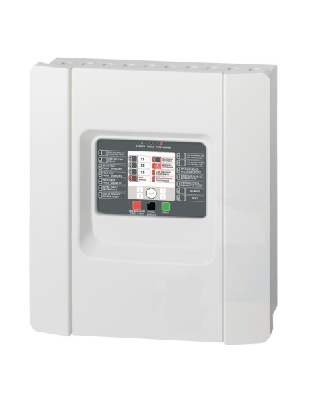 KIDDE COMMERCIAL-1X-X3E-09-Central de detección y extinción convencional Aritech conectable en red - 3 Zonas. (Español)