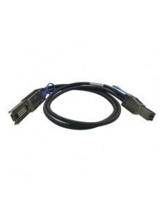 QNAP-865469-CAB-SAS20M-8644-8088-QNAP CAB-SAS20M-8644-8088 cable Serial Attached SCSI (SAS) 2 m Negro