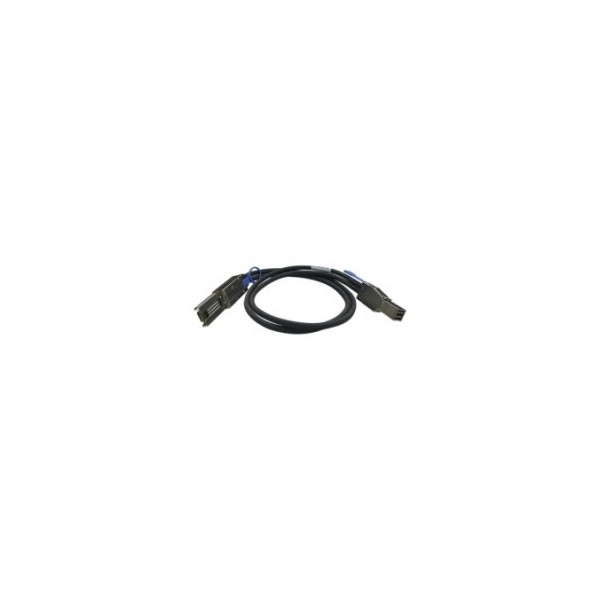 QNAP-865469-CAB-SAS20M-8644-8088-QNAP CAB-SAS20M-8644-8088 cable Serial Attached SCSI (SAS) 2 m Negro