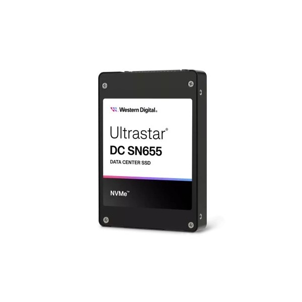 QNAP-1401211-79700-T3R8401WD01-RS-Western Digital Ultrastar DC SN655 3,84 TB U.3 PCI Express 4.0 NVMe 3D TLC NAND