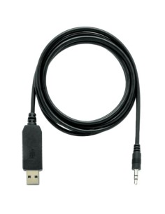 QNAP-1377069-CAB-CONSOLE-UPJ-1M8-QNAP CAB-CONSOLE-UPJ-1M8 cable de audio 1,8 m 3,5mm USB Negro