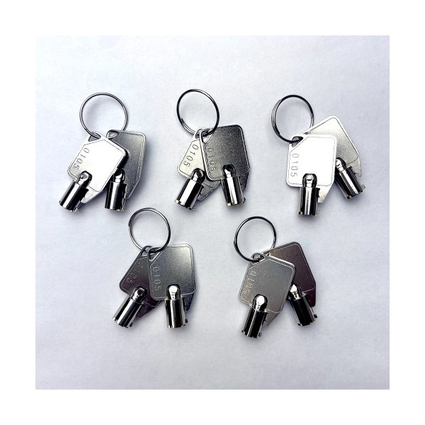 QNAP-1367135-KEY-01-10PCS-QNAP KEY-01-10PCS accesorio de bastidor Llave de cierre