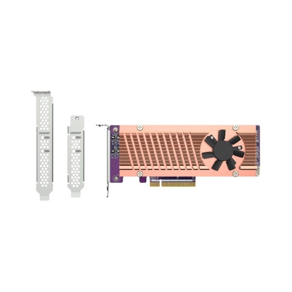 QNAP-1364491-QM2-2P-384A-QNAP QM2-2P-384A tarjeta y adaptador de interfaz Interno M.2