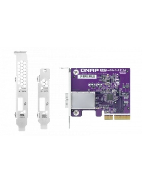 QNAP-1342188-QXP-400ES-A1164-QNAP QXP-400ES-A1164 tarjeta y adaptador de interfaz Interno Mini-SAS
