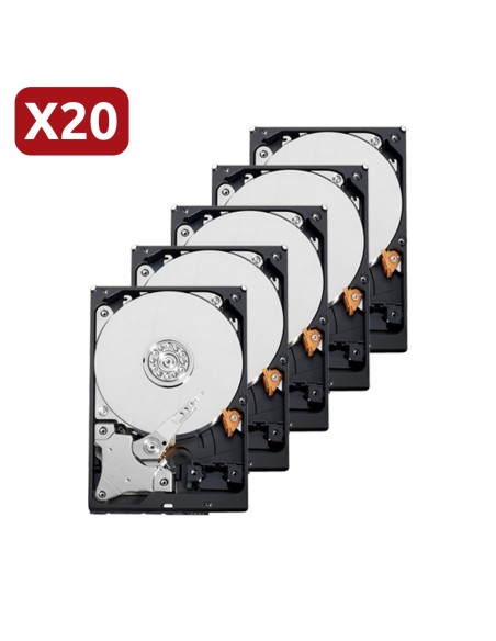 SEAGATE 20XHD4TB-S Pack de discos duros Seagate - Modelo ST4000VX000 - 20 unidades - 4 TB de almacenamiento - Especial para CCTV