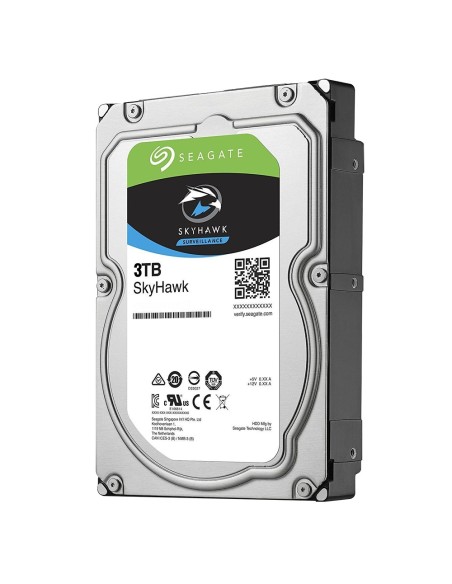 SEAGATE HD3TB-S Disco duro Seagate Skyhawk - Capacidad 3 TB - Interfaz SATA 6 Gb/s - Modelo ST3000VX006 - Especial para Videogra