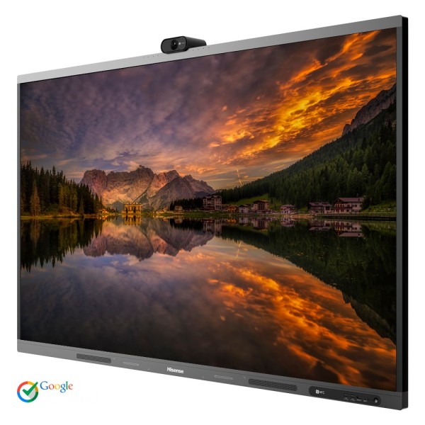 HISENSE HIS-75MR6DE Pantalla interactiva HISENSE 75&quot 4K - Resolución 3840x2160 - Certificación Google - Transmisión inalámbr