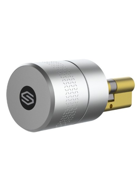 SAFIRE SF-SMARTLOCK-BT Cerradura inteligente Bluetooth Safire - Cilindro motorizado europeo 35x35 mm - Usuarios invitados sin es