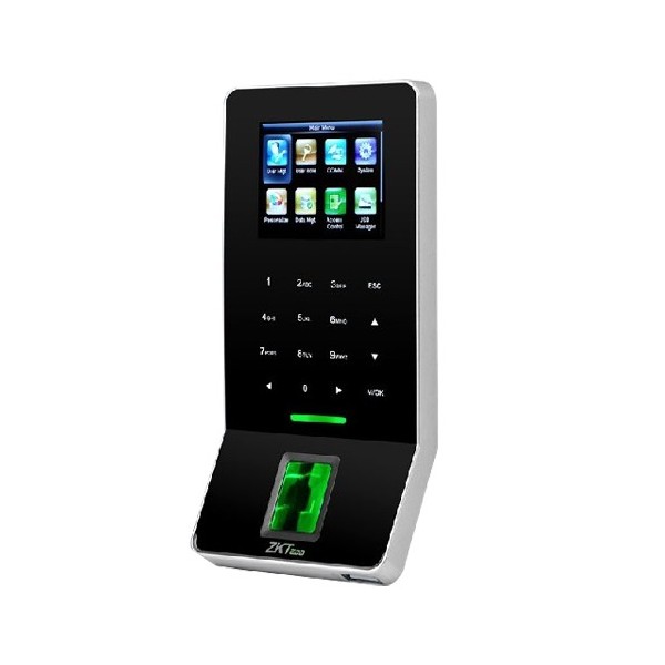 ZKTECO ZK-F22 Control de acceso y presencia - Huella sensor BioID, tarjeta EM y PIN - 3.000 huellas | 30.000 registros - 2.4&quo